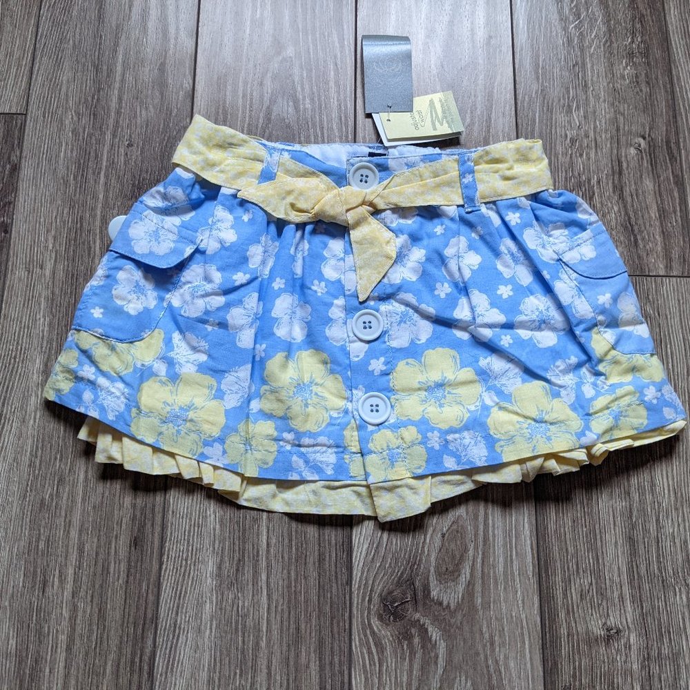 [KIDS 2/$30] NWT Toddler Girl (2T) - PUMPKIN PATCH Woven Ruffle Skirt